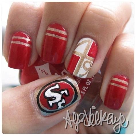 50 Beautiful 49er Nail Art Design