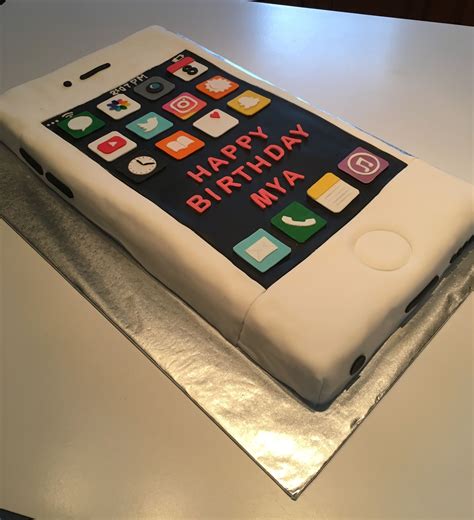 Iphonecake Iphone Cake Birthday Happy Birthday