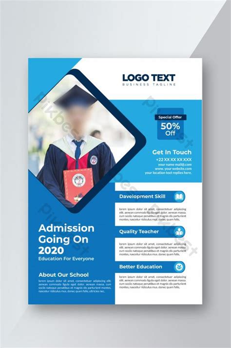 College Education Flyer Templatevector Design Ai Free Download Pikbest