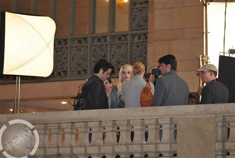March Filming Gossip Girl At Grand Central Station In Nyc Jenny