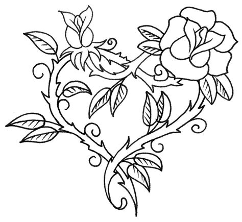 Adult Coloring Pages Adult Coloring Pages Love Tattoo Heart And