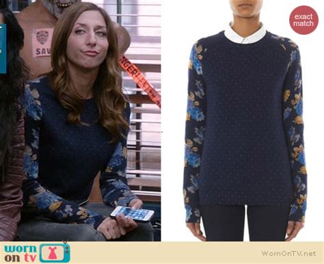 Chelsea peretti, who plays gina, announced her departure on twitter in october, saying: WornOnTV: Gina's blue sweater with floral sleeves on ...