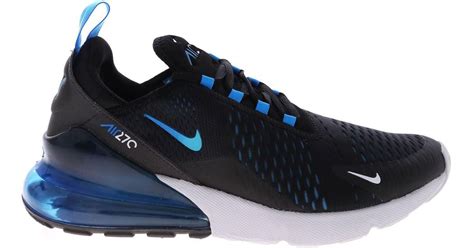 Nike Rubber Black And Blue Air Max 270 Sneakers For Men Lyst