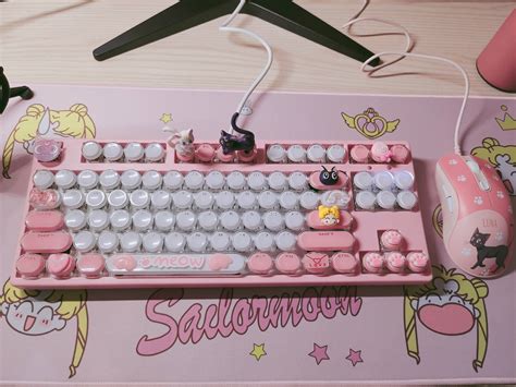 Kawaii Sailor Moon Wired Keyboard Pn3949 Pennycrafts