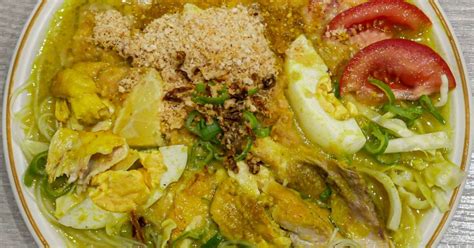 Soto Ayam Lamongan Indonesian Chicken Yellow Soup Recipe By Erron W Dish Cookpad