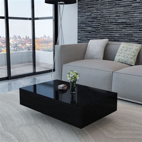 Anself Coffee Table Side Table Sofa Table Couch Table For Living Room