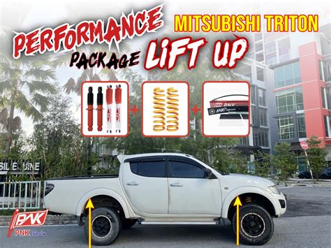 Performance Lift Up Combo Package PNK Shock Absorber Toyota Hilux Ford Ranger Nissan Navara
