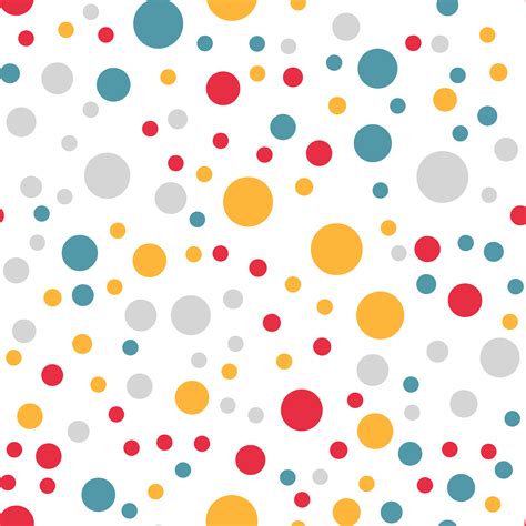 Colorful Dotted Seamless Pattern Polka Dot Random 3515055 Vector Art At Vecteezy
