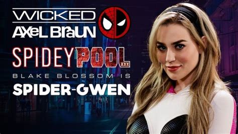 Axel Braun Casts Blake Blossom As Spider Gwen In Spideypool Xxx