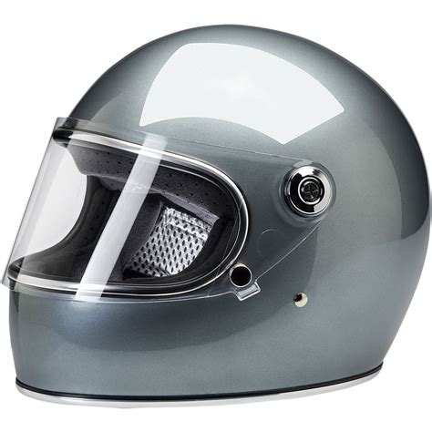 Biltwell Gringo S Ece Metallic Sterling Helmet Get Lowered Cycles