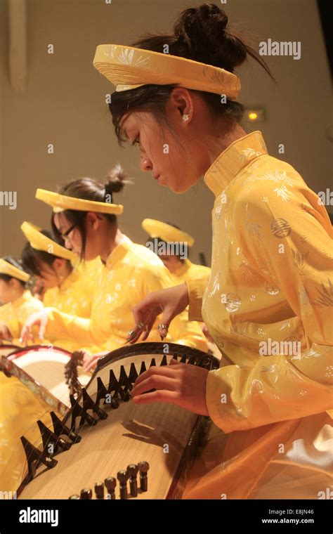 Traditional Vietnamese Music The Dan Tranh Has 16 Strings It Is Also