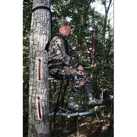 X Stand X 1 Single Person Lightweight Portable Climbing Deer Hunting