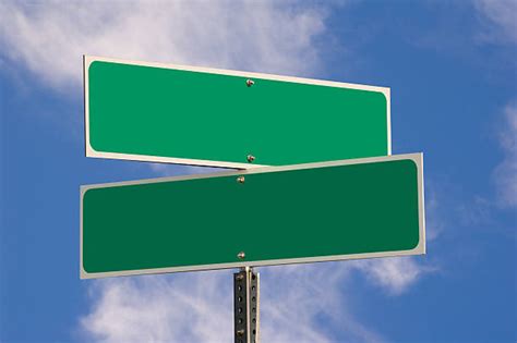 Blank Road Sign Stock Photos Pictures And Royalty Free Images Istock