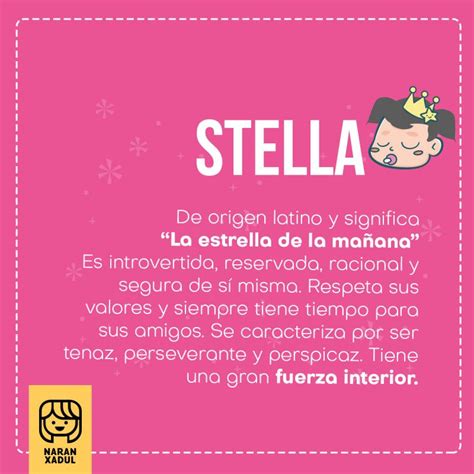 Significado Del Nombre Stella