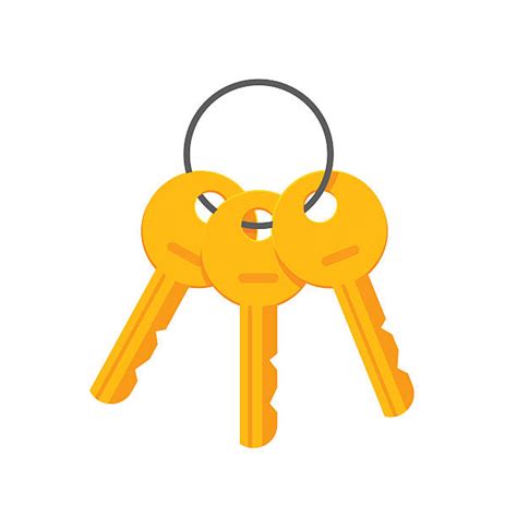 Royalty Free Key Ring Clip Art Vector Images