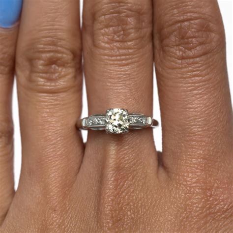 75 Carat Diamond Platinum Engagement Ring For Sale At 1stdibs 75