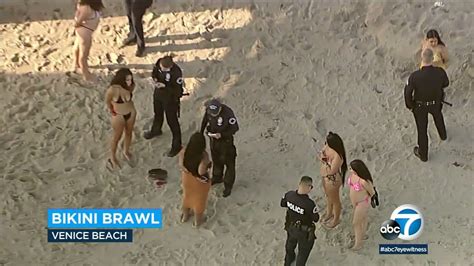 Venice Beach Brawl Breaks Out After Man Films Multiple Women Wearing
