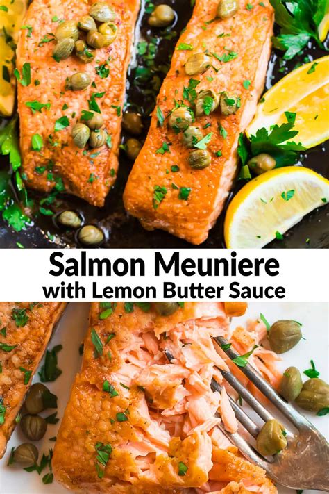Today i made zelda triforce lemon bars! Botw Salmon Meuniere Recipe : Salmon Meuniere Wikipedia ...