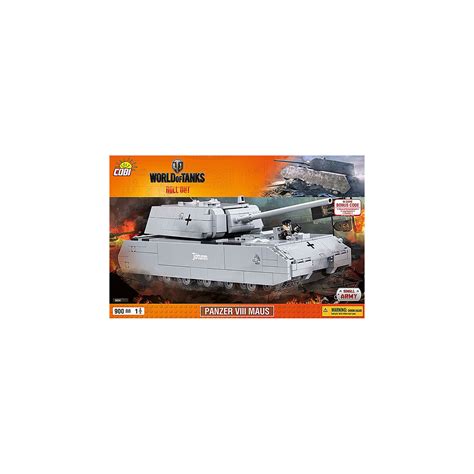 cobi world of tanks roll out small army bausatz panzer vii maus 900 teile 3024 kotte and zeller