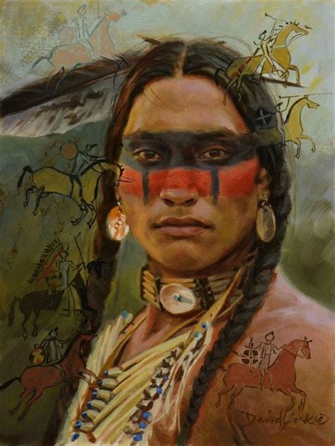 Native American Paintings And Art Illustrations Native American Face Paint Native American