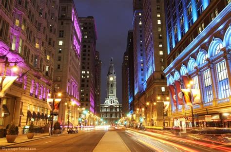 Philadelphia City Hall And South Broad Street March 16 2011