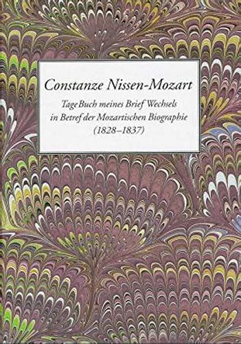 Constanze Nissen Mozart Tagebuch Meines Briefwechsels In Betref Der