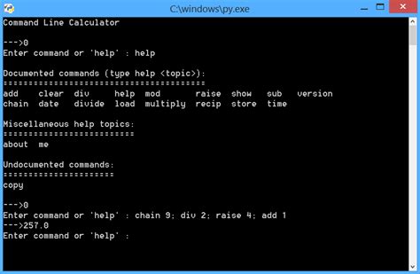 (some instructions prefer to use the command py or python3 , these should also work). #Python Command Line Calculator - Superdecade Games
