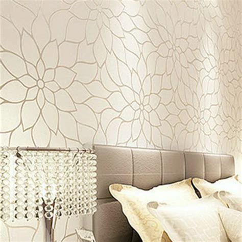 Buy Gold Glitter Modern Wallpaper Flower Designs