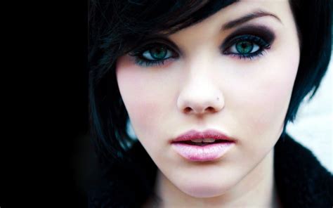 壁纸 面对 妇女 模型 眼睛 蓝色 黑发 口 鼻子 皮肤 梅丽莎克拉克 颜色 女孩 美丽 唇 脸颊 肖像