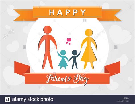 Happy Parents Day Stock Vector Image And Art Alamy