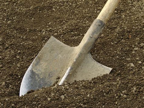 Spade Stock Photo Image Of Work Ploughed Farm Dirt 19058774
