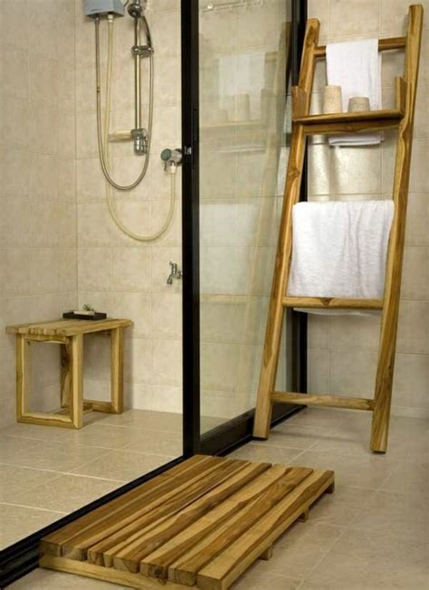 Get the best deals on wooden towel racks. Wooden towel ladder in both rustic as well as in modern ...