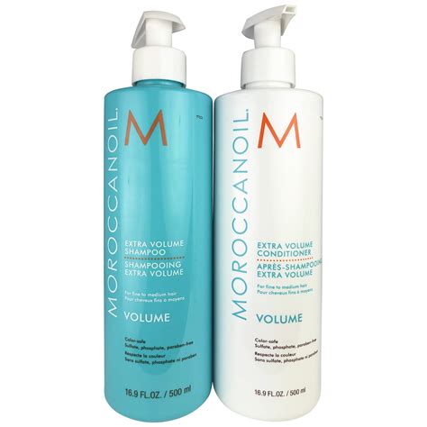 Moroccanoil Extra Volume Shampoo And Conditioner Duo 169 Oz