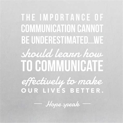 Importance Of Communication Effective Communication Learning Quotes