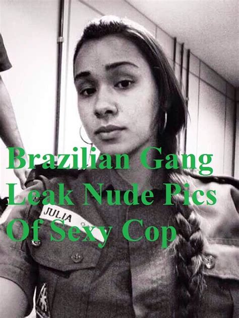 Brazilian Gang Leak Nude Pics Of Sexy Cop YouTube