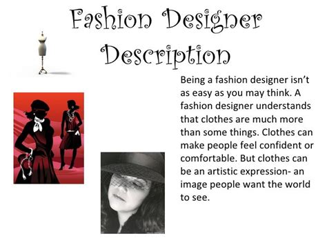 35 Wardrobe Designer Job Description Images