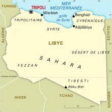 Carte de la Libye » Vacances - Guide Voyage