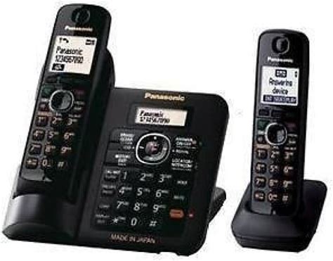 Panasonic Pa Kx Tg3822 Cordless Landline Phone With Answering Machine