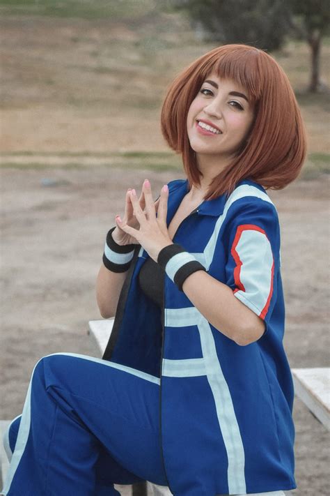 My Ochako Uraraka Cosplay Rbokunoheroacademia