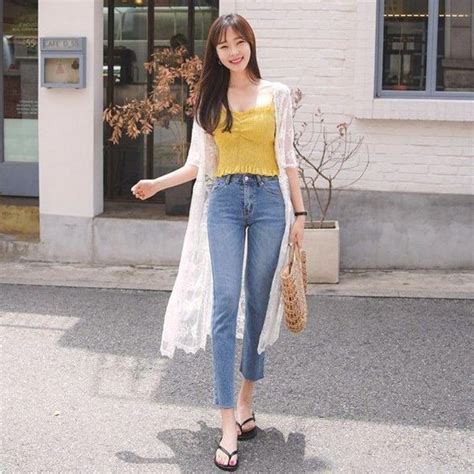 2019s Summer Outfit Color Yellow Trend Is Back Korean Fashion Trends Fashion Korean