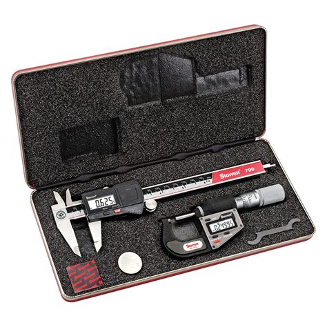 Starrett® S766az 2 Piece Sae And Metric Digital Basic Precision