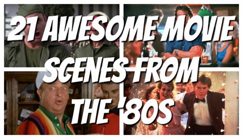 21 Awesome Movie Scenes From The 80s The 80s Ruled