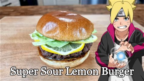 Boruto S Super Sour Lemon Burger Boruto Lemon Burger Shorts Youtube