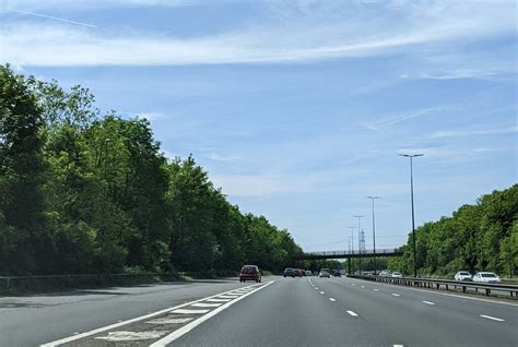 On The M4 Heading South West © Rob Purvis Cc By Sa20 Geograph