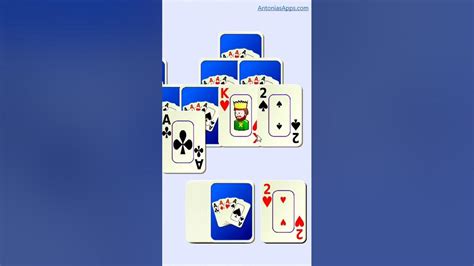 How To Play Tripeaks Solitaire In Draw A Card From The Deck Application