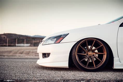 White Honda Accord Gains Distinctive Appearance With Custom Parts