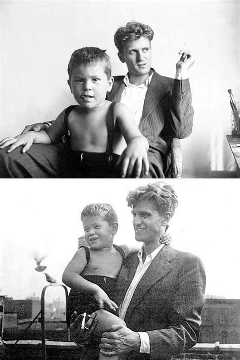 Screenise Robert De Niro Aged Three With His 24 Year Old
