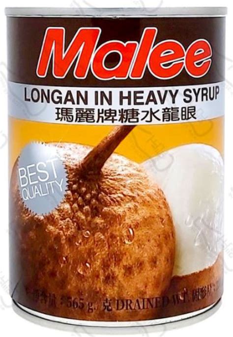 Malee Longan In Heavy Syrup Malee 瑪麗牌糖水龍眼 1source