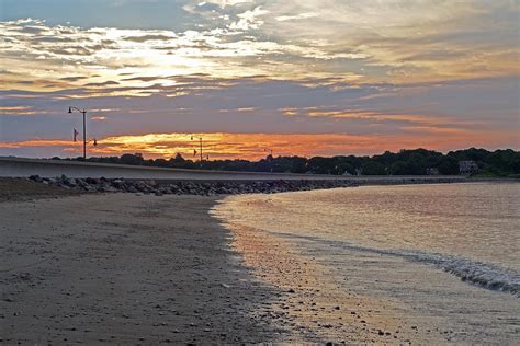Beautiful Devereux Beach Sunrise Marblehead Ma Photograph By Toby