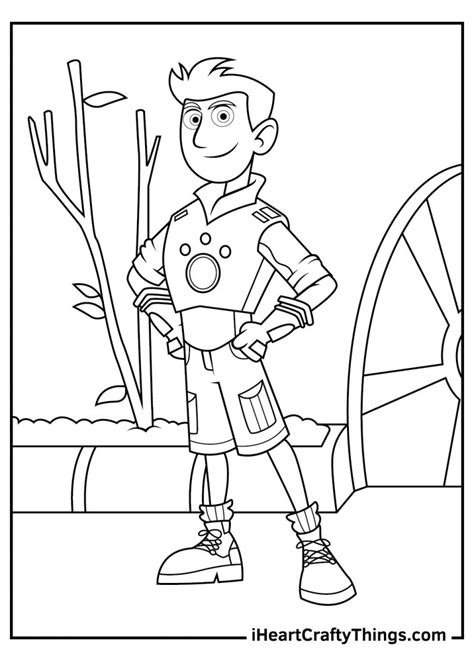 Wild Kratts Printable Coloring Pages